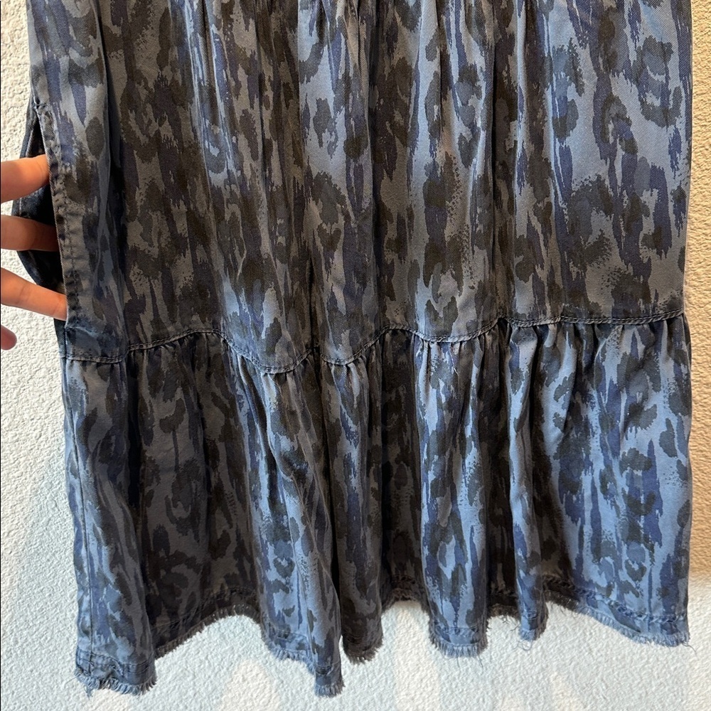 Anthropologie Patterned High Neck Dress - Picture 3 of 7